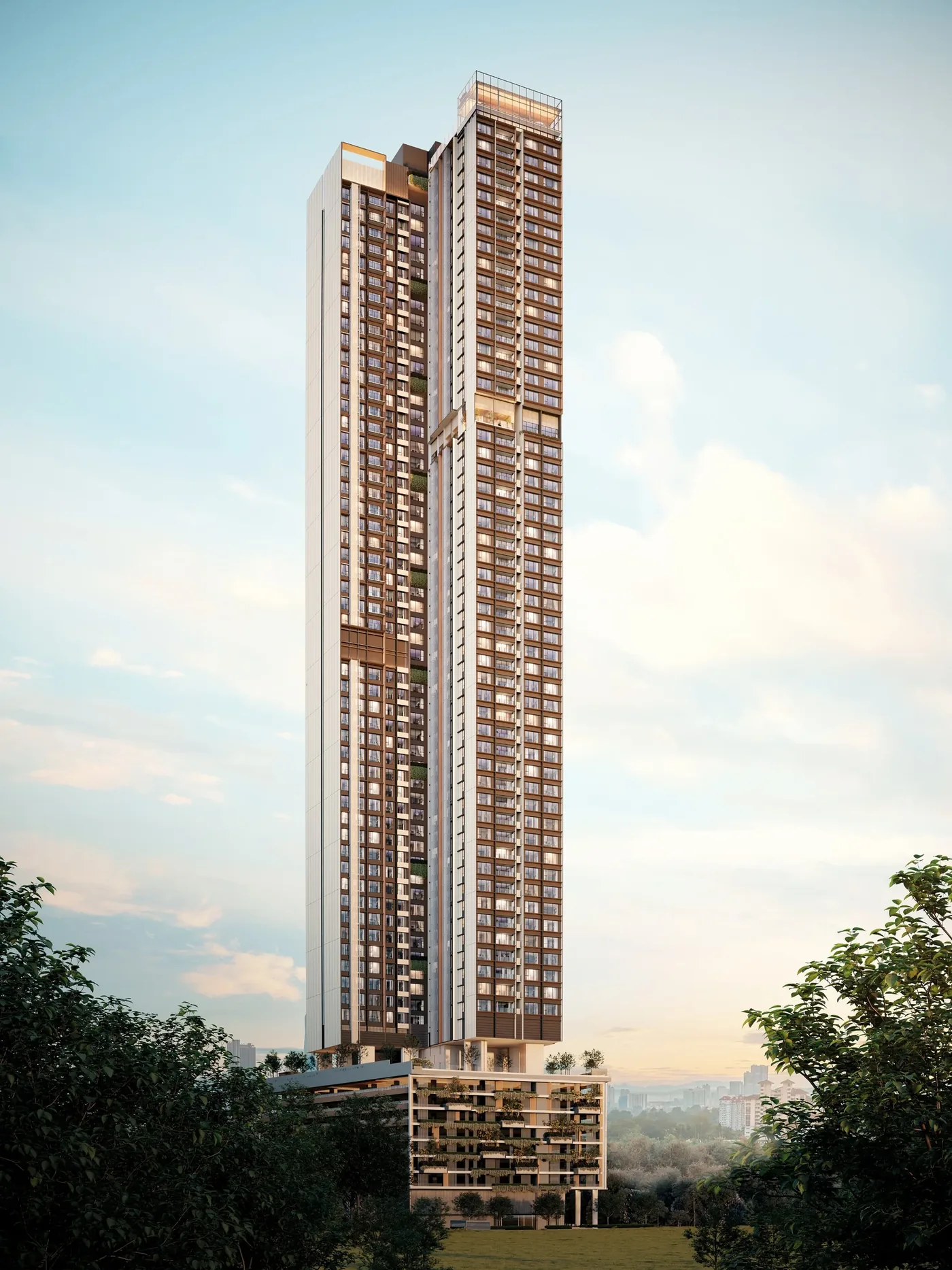 Parkside Residences 建筑效果图